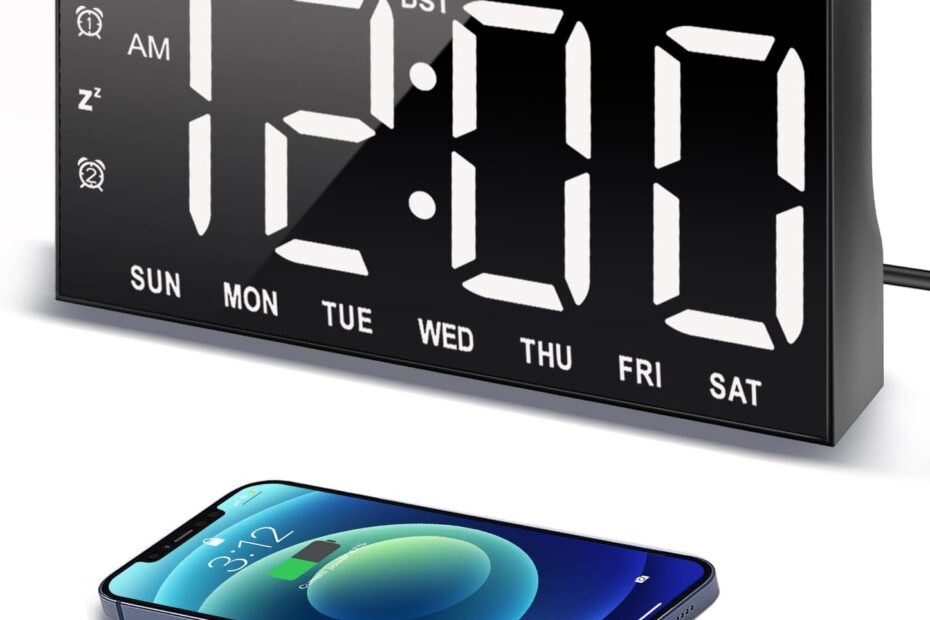 Wake Up Right: JALL Digital Alarm Clock Review for Heavy Sleepers