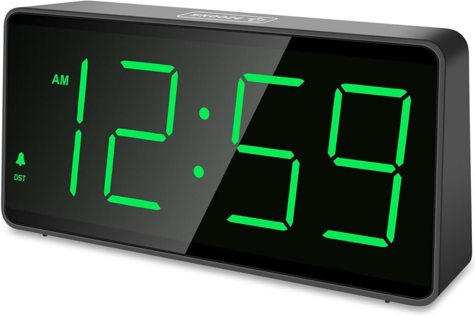 Wake Up Right: Peakeep's Cordless Digital Alarm Clock Review for Heavy Sleepers