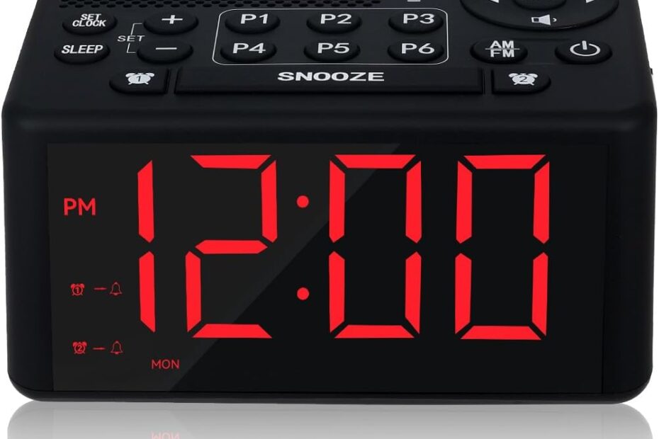 Wake Up Right: Review of the Best Digital Alarm Clock Radio for Your Bedroom