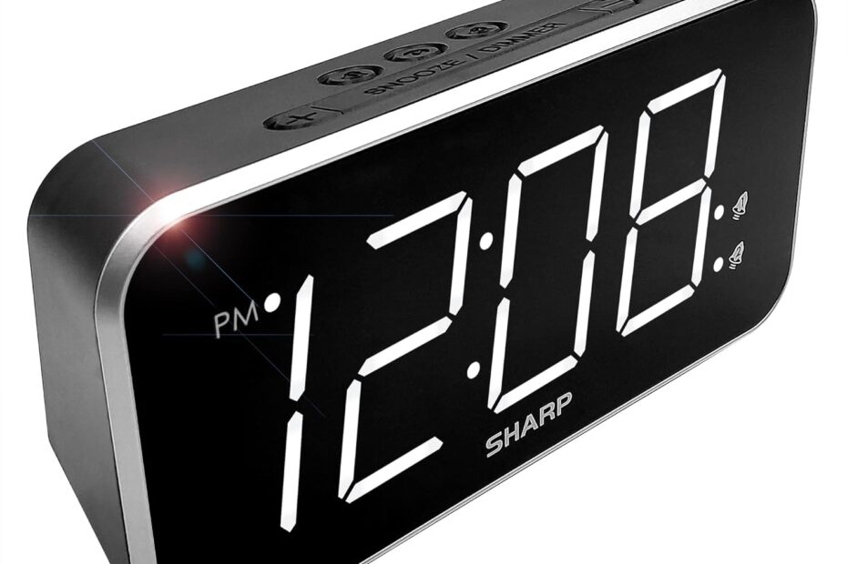 Wake Up Right: Review of the Sharp Jumbo Alarm Clock with Easy Read Display