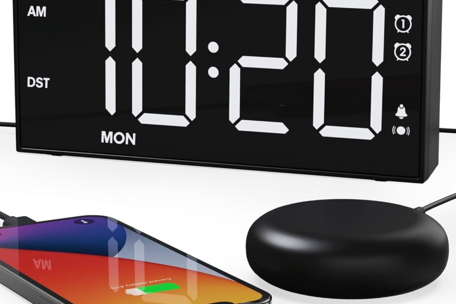Wake Up Right: The ROCAM Loud Alarm Clock Review for Heavy Sleepers