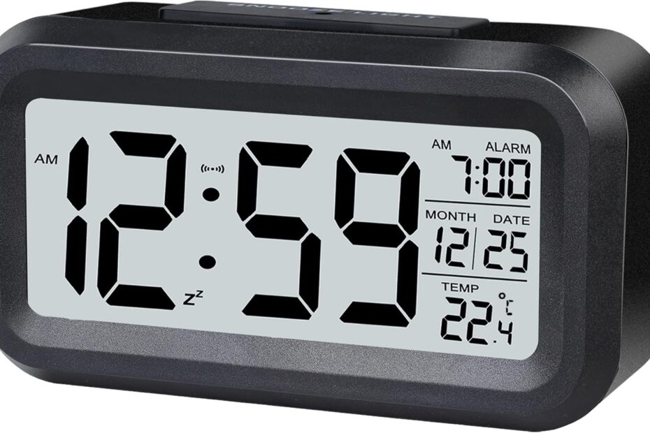Wake Up Right: The Ultimate Digital Alarm Clock for Heavy Sleepers