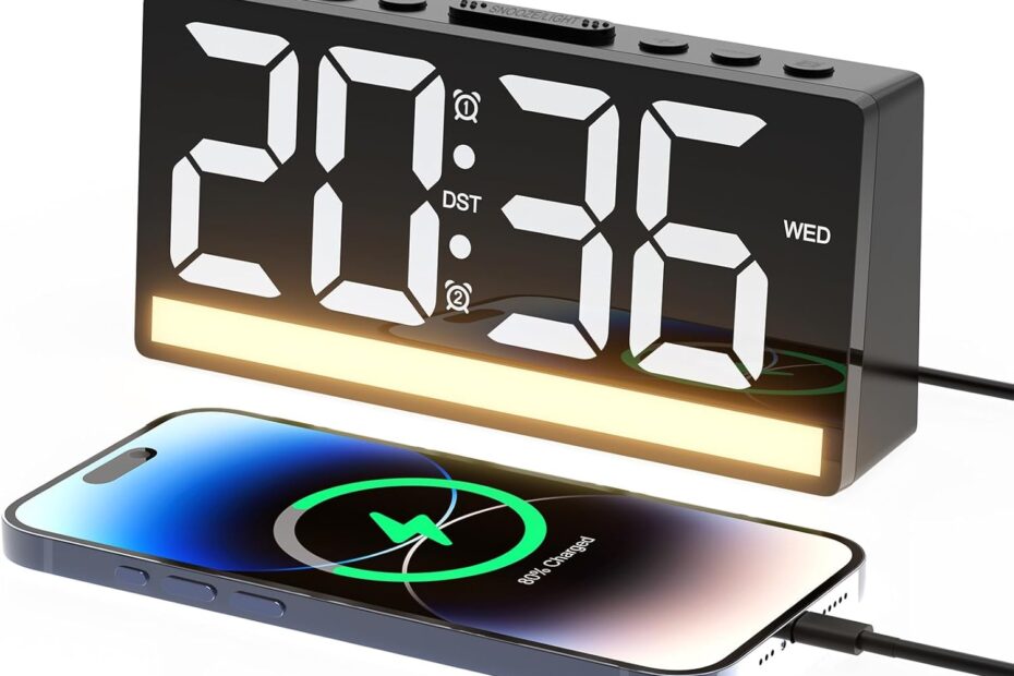 Wake Up Right: The Ultimate Loud Alarm Clock for Heavy Sleepers!
