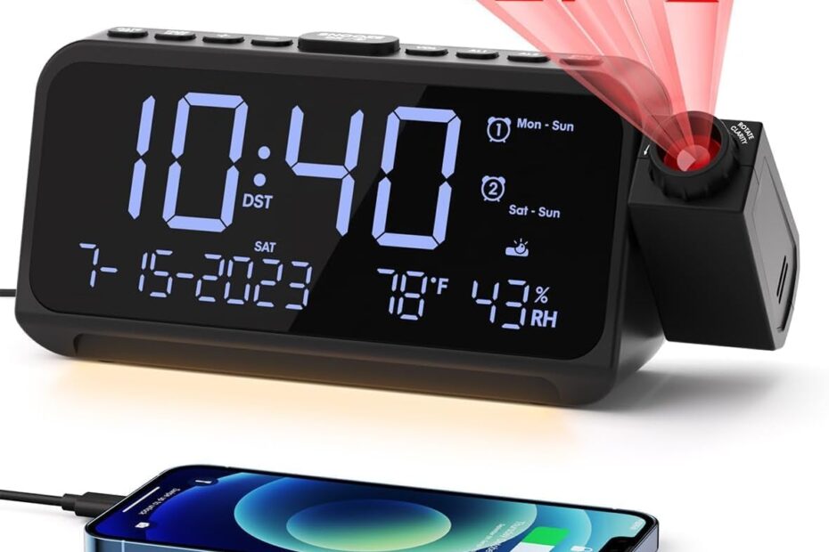 Wake Up Right: The Ultimate Review of the ROCAM Projection Alarm Clock