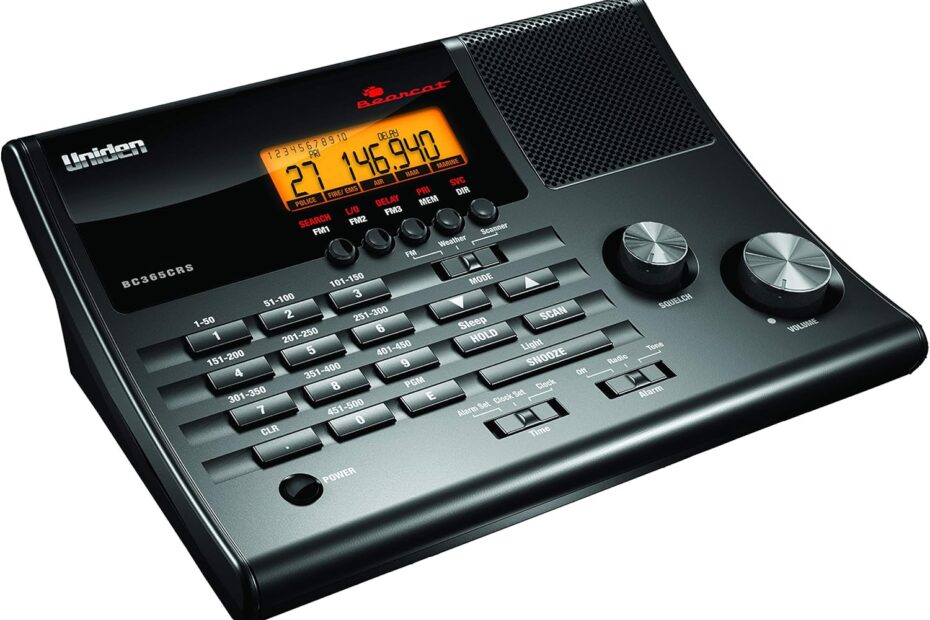 Wake Up to Safety: Uniden BC365CRS Scanner & Alarm Clock Review