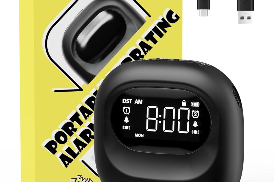 Wake Up with Confidence: Roxicosly Super Strong Vibrating Alarm Clock Review for Heavy Sleepers
