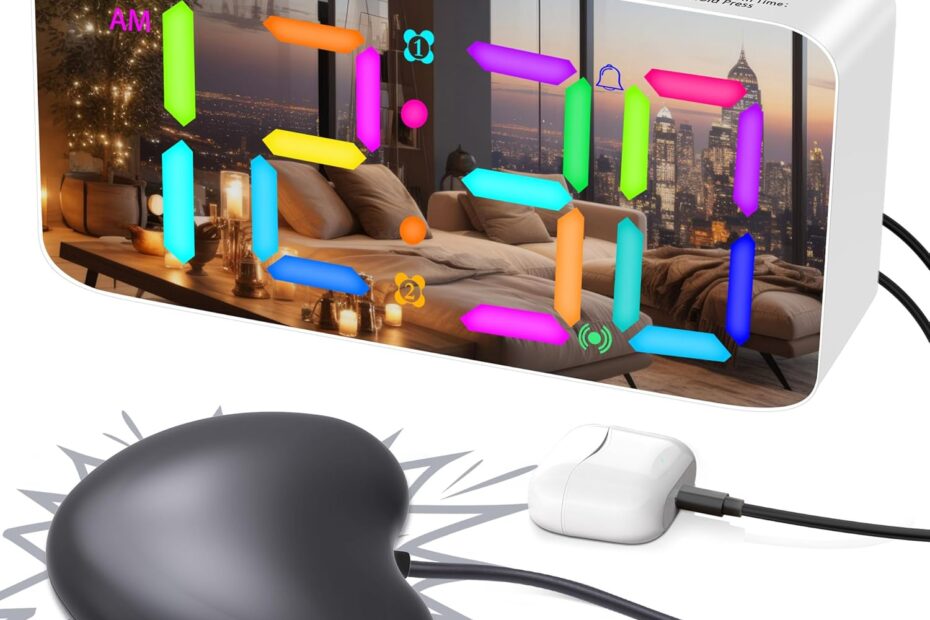 Wake Up with Confidence: The Ultimate RGB Extra Loud Alarm Clock Review