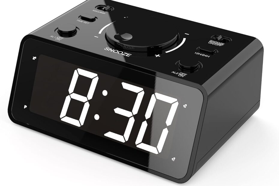 Wake Up Your Way: KWANWA Dual Alarm Clock Review