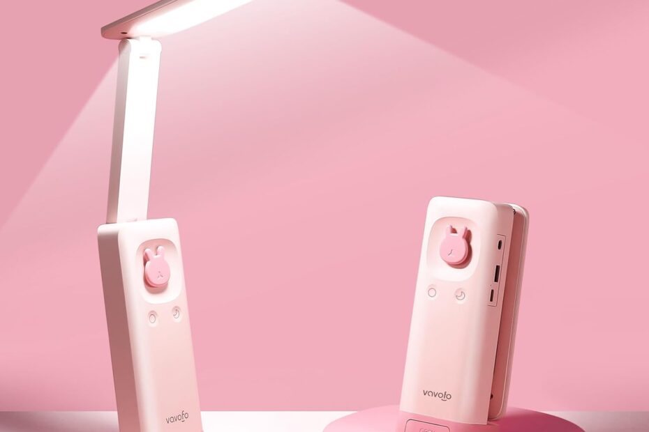 Brighten Your Workspace: VAVOFO's Cute & Portable Desk Lamp Review