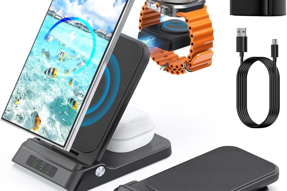 Charge Up: The RAUGEE 3-in-1 Wireless Charger Review for Samsung Lovers!