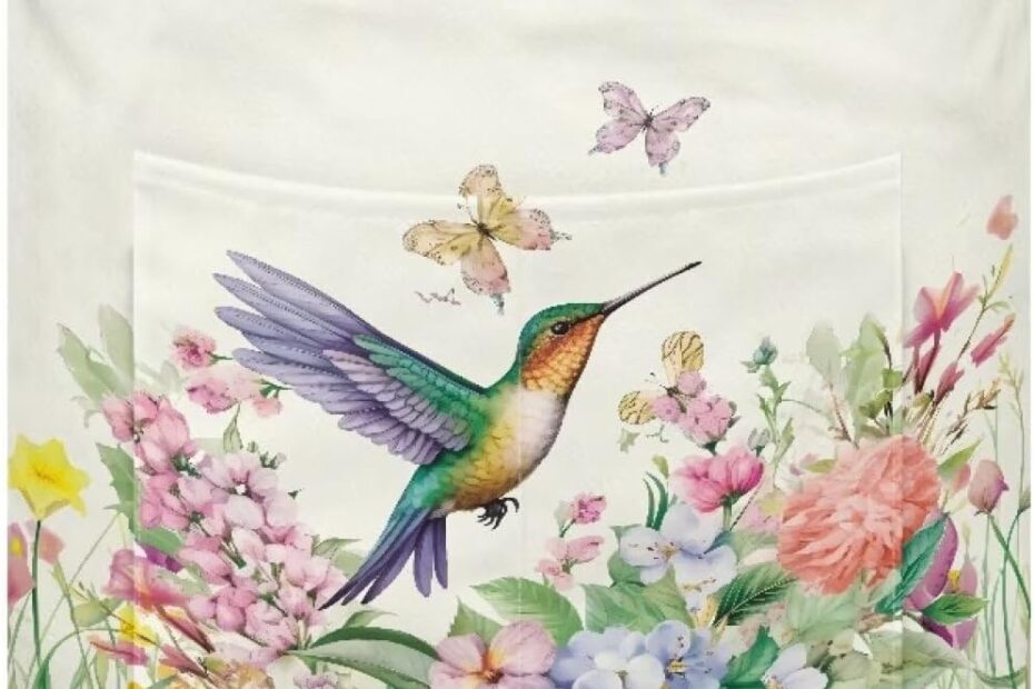 Charming Protection: TODIYADDU Hummingbird Floral Air Fryer Cover Review