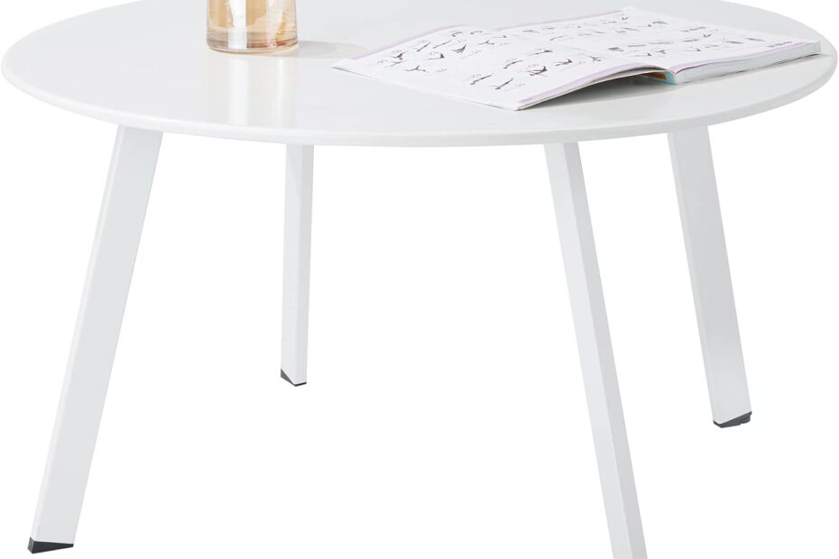 Chic & Durable: The Ultimate Review of the White Metal Patio Coffee Table