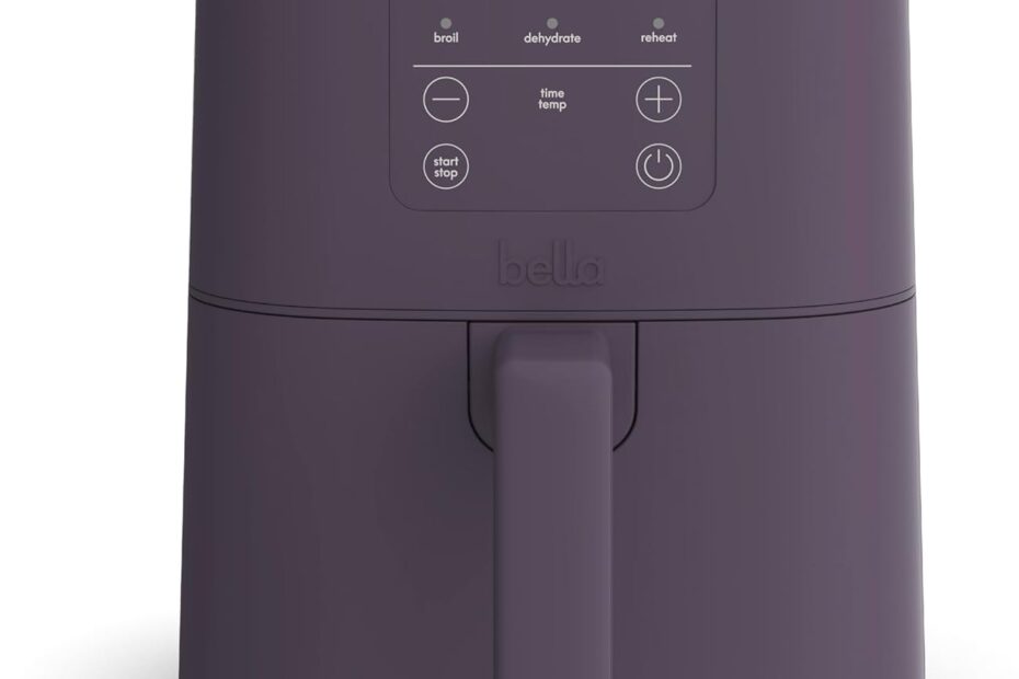 Cook Smart: Bella 4Qt Slim Air Fryer Review - The Perfect Kitchen Companion!