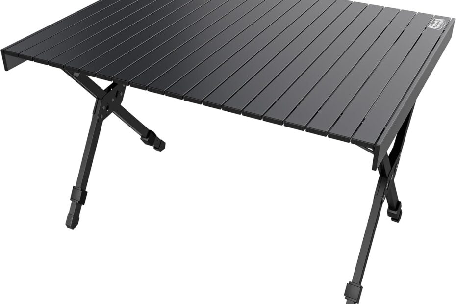 Discover the TIMBER RIDGE Folding Camping Table: Your Perfect Outdoor Companion!