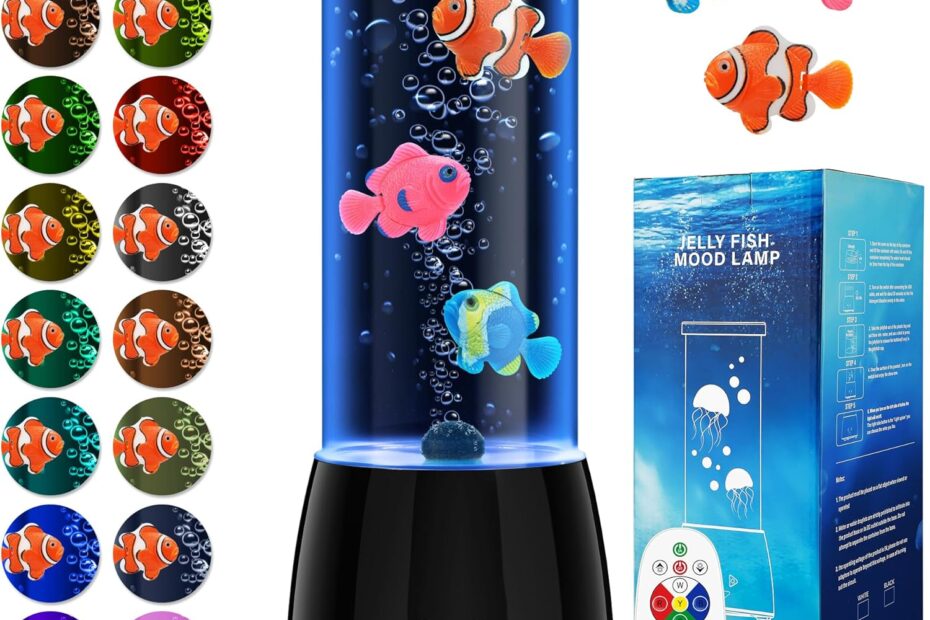 Dive into Serenity: GuardWee's 16-Color Bubble Lamp Review