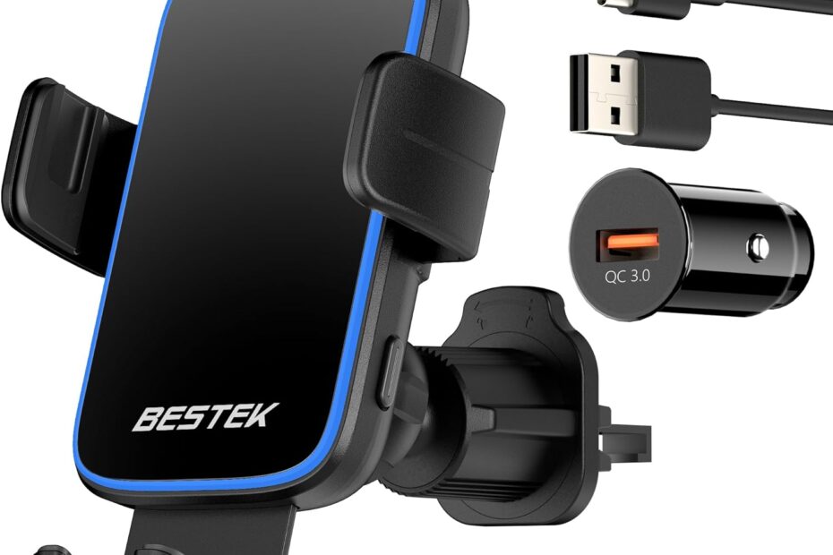 Effortless Charging: BESTEK's 15W Fast Wireless Car Charger & Mount Review