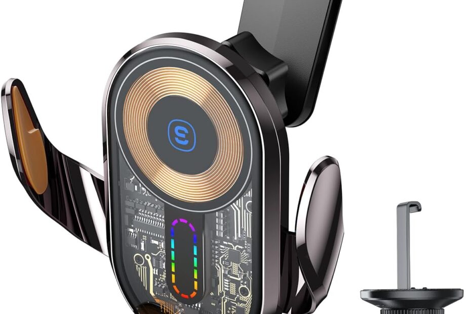 Effortless Charging on the Go: ESSAGER 15W Wireless Car Charger Review