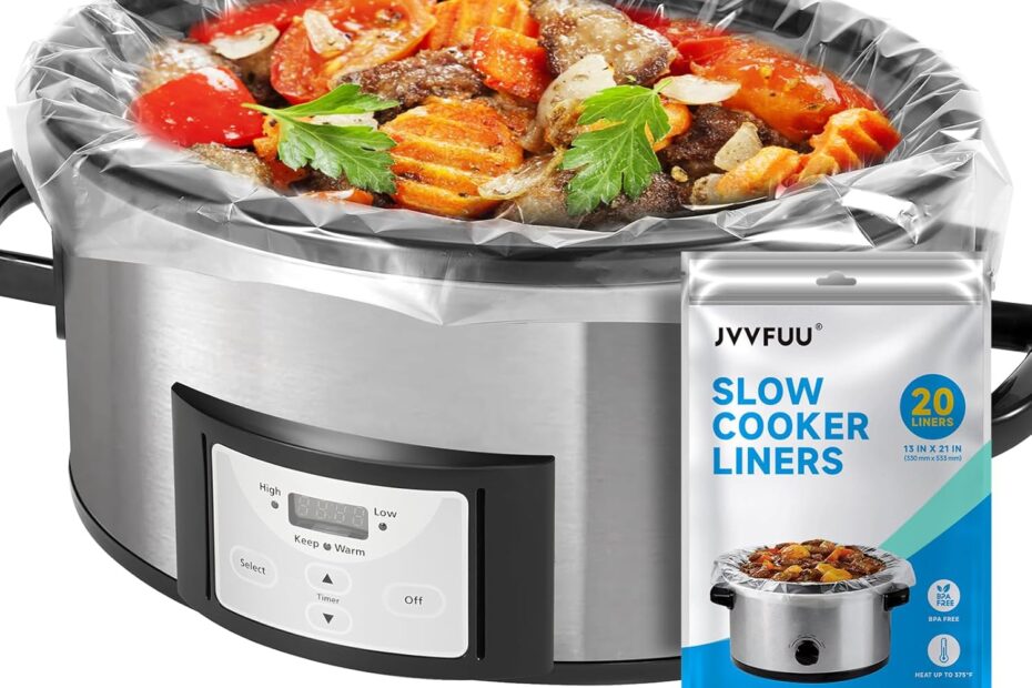 Effortless Cleanup: Review of Slow Cooker Liners for Easy Cooking!