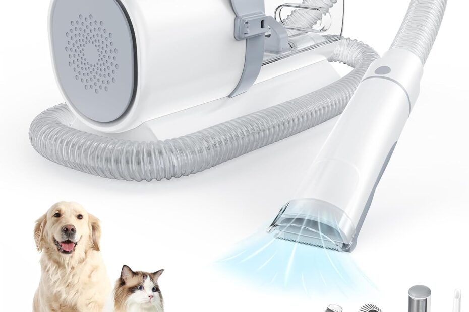 Effortless Grooming: Sweetcrispy Pet Grooming Vacuum Kit Review