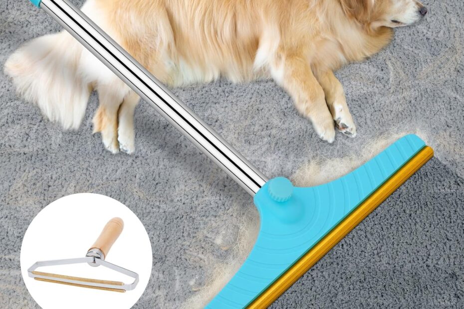 Effortless Pet Hair Cleanup: The Ultimate Carpet Rake Review!