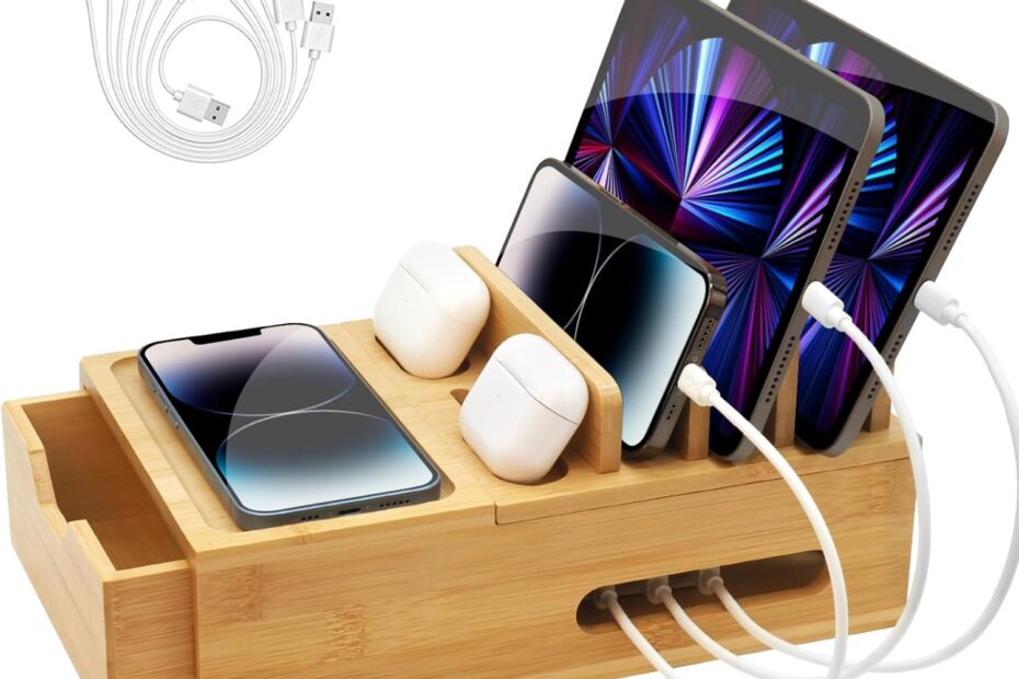 Elevate Your Charging Game: The Ultimate Bamboo Charging Station Review!