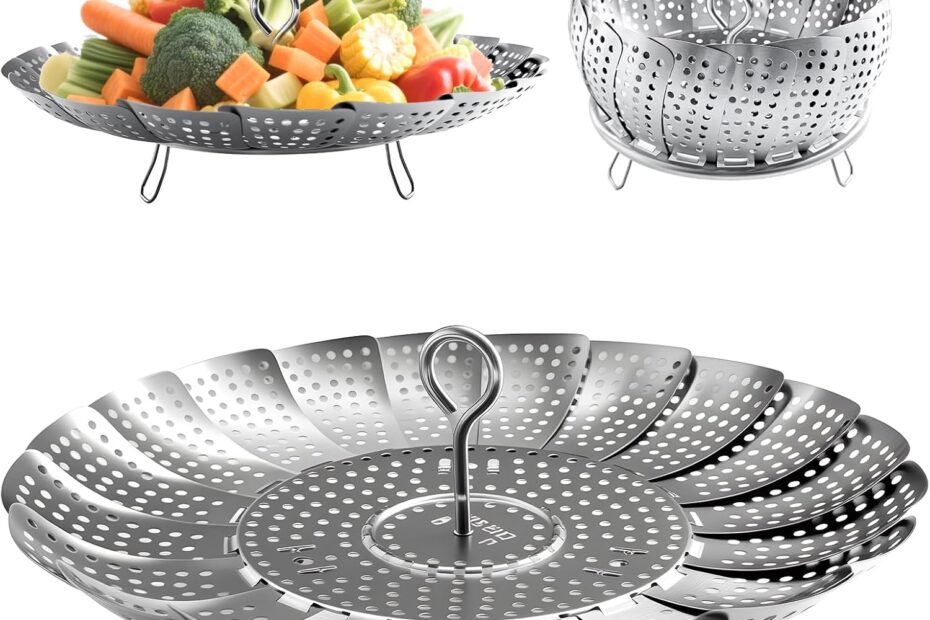 Elevate Your Cooking: Zocy Premium Stainless Steel Steamer Basket Review