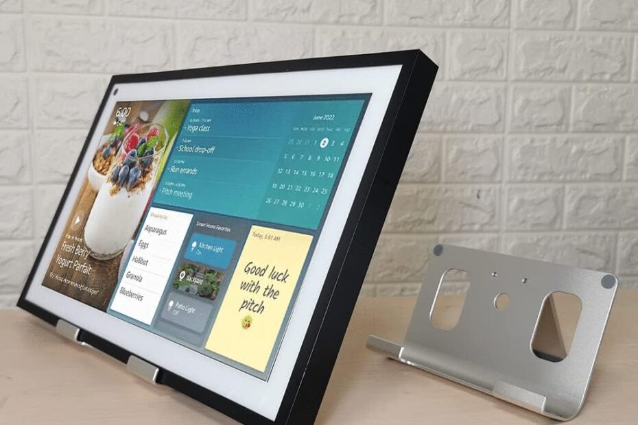 Elevate Your Echo Show 15: Review of the ATOPKUWAR Tilt Stand