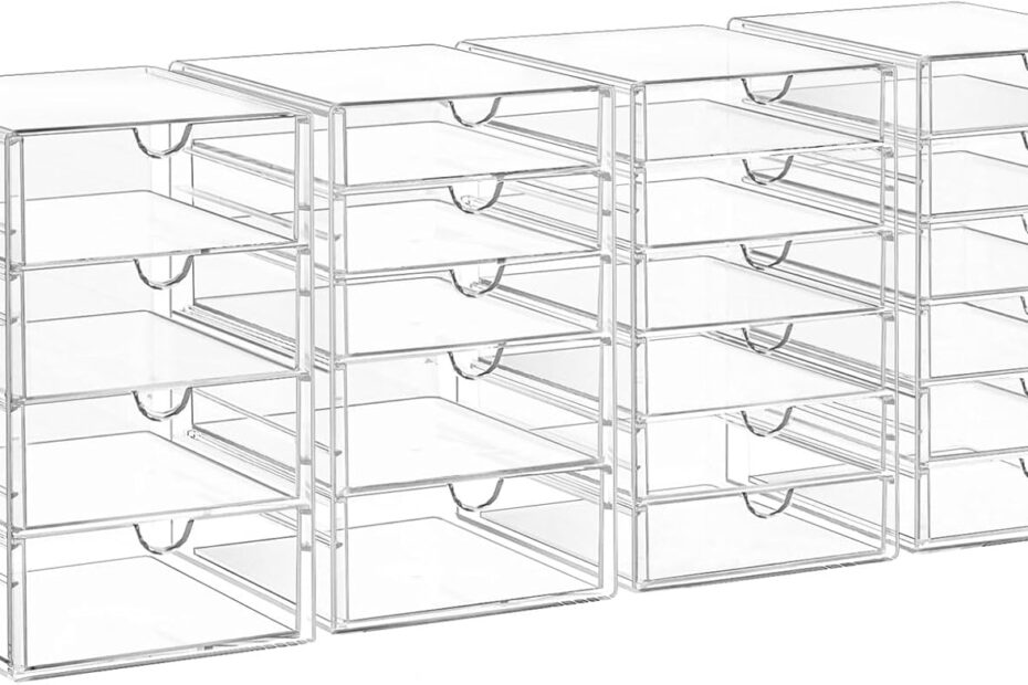 Elevate Your Organization: 21-Drawer Acrylic Storage Set Review