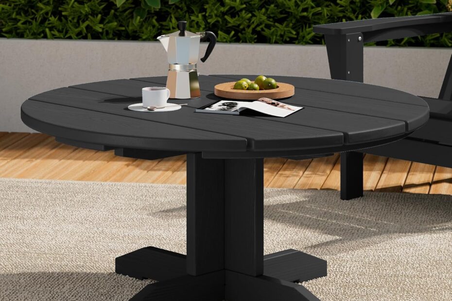 Elevate Your Outdoor Experience: SERWALL Round Coffee Table Review