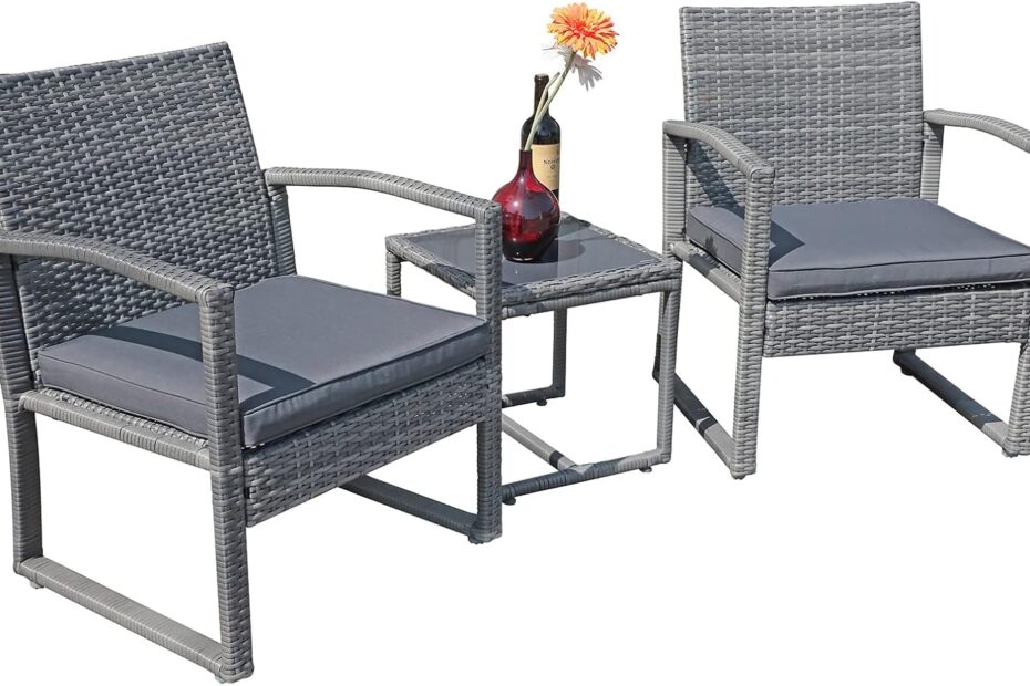 Elevate Your Outdoor Space: Patiorama 3 Piece Rattan Conversation Set Review