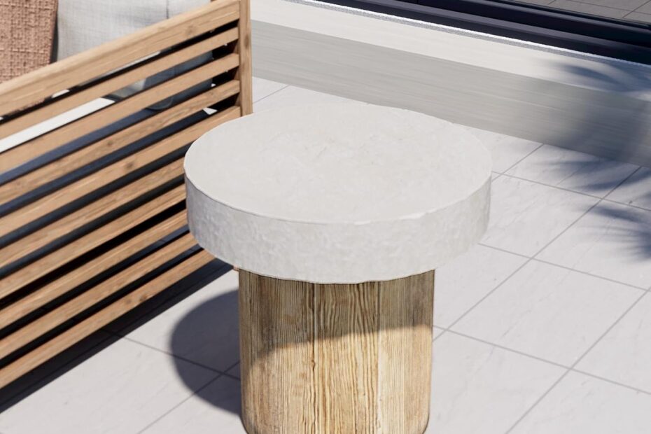 Elevate Your Outdoor Space: Review of the COSIEST Round Patio Coffee Table
