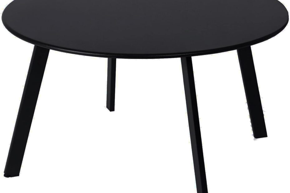 Elevate Your Outdoors: The Ultimate Review of the Weather-Resistant Black Metal Patio Coffee Table