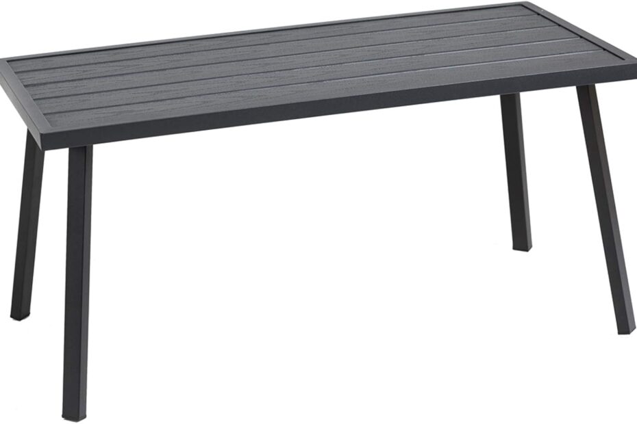 Elevate Your Patio: C-Hopetree Small Metal Outdoor Coffee Side Table Review