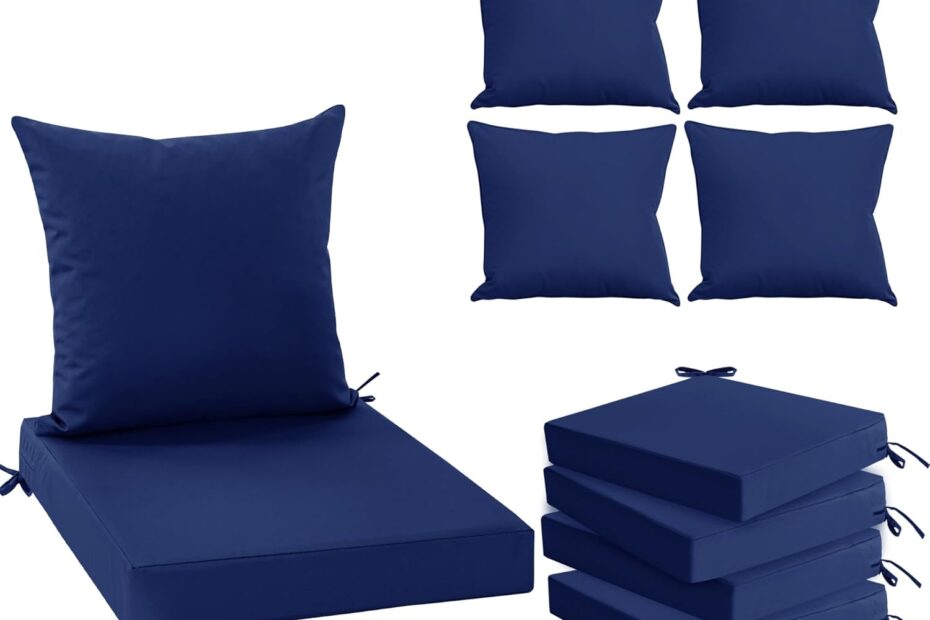 Elevate Your Patio Comfort: Review of Waterproof Outdoor Chair Cushions Set