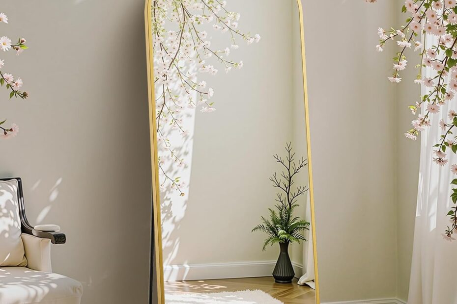 Elevate Your Space: DUMOS Arched Full Length Mirror Review