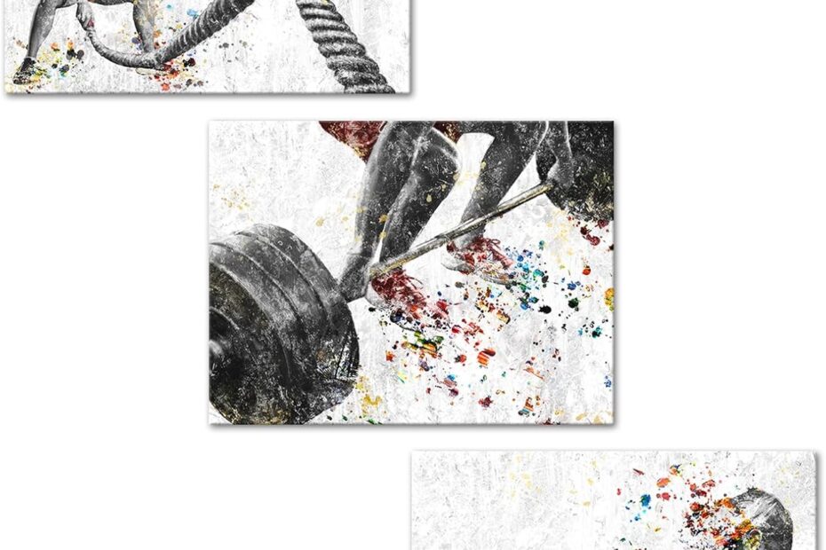 Elevate Your Space: KREATIVE ARTS Fitness Gym Wall Art Review