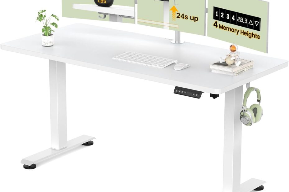 Elevate Your Workday: Veken 55 Inch Electric Standing Desk Review