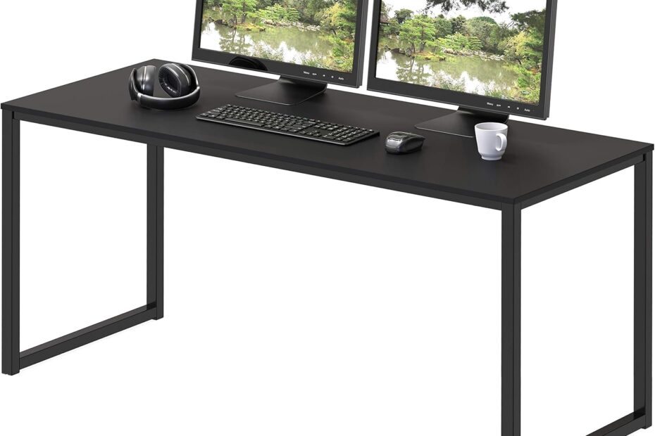 Elevate Your Workspace: A Review of the SHW 48-Inch Home Office Computer Desk in Black