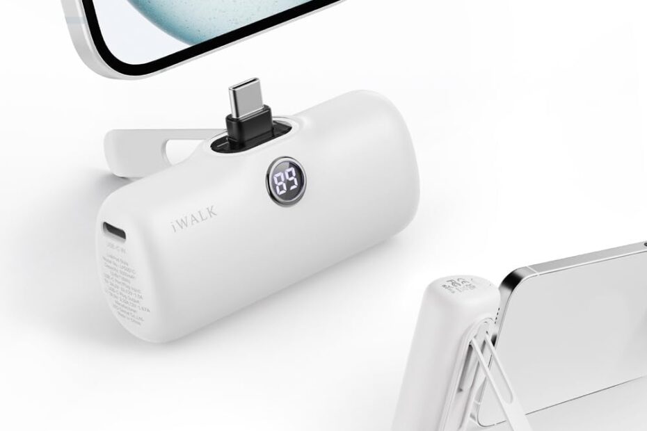 Empower Your iPhone 15 with the iWALK Portable Charger: Fast, Reliable Power On-the-Go!