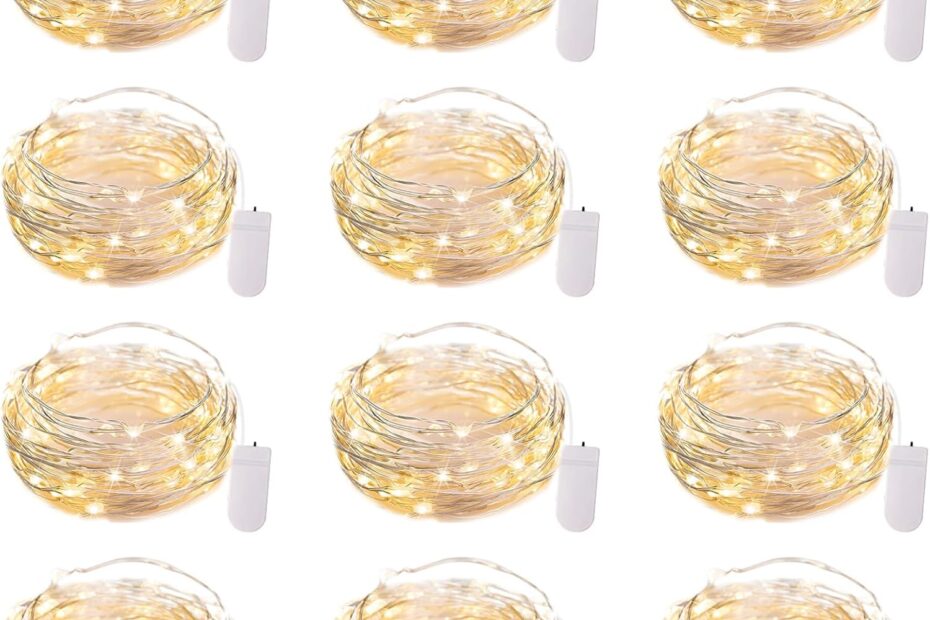 Enchant Your Space: Brightown 12 Pack LED Fairy Lights Review