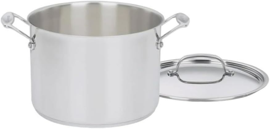 Essential Review: Cuisinart's 8-Quart Stainless Steel Stockpot for Home Chefs