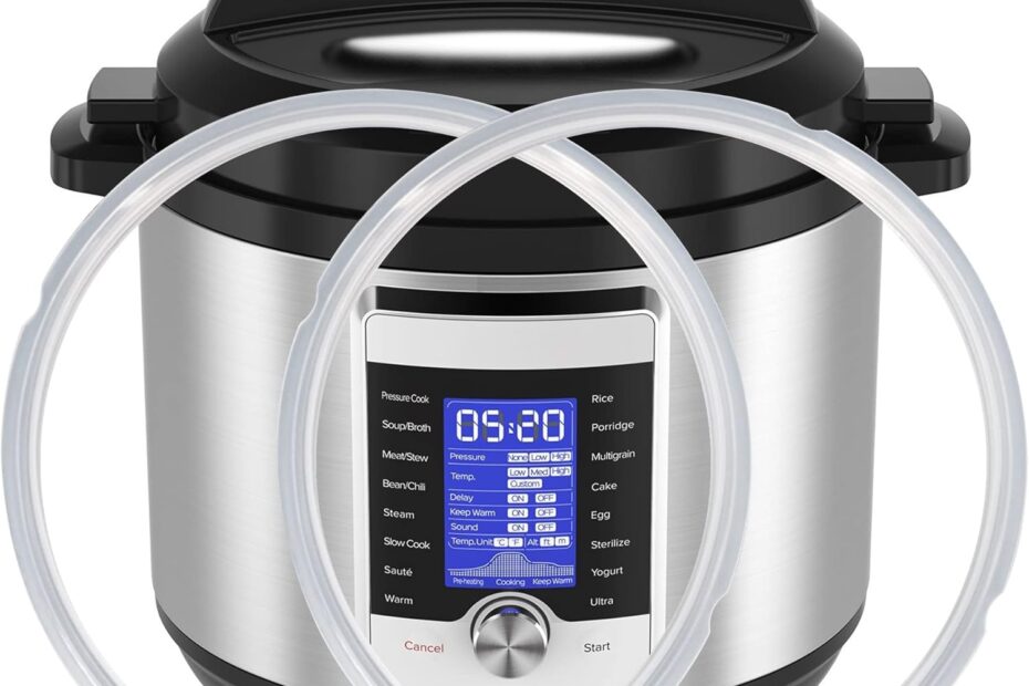 Essential Upgrade: 2PCS Instant Pot Sealing Ring for Perfect Pressure Cooking!