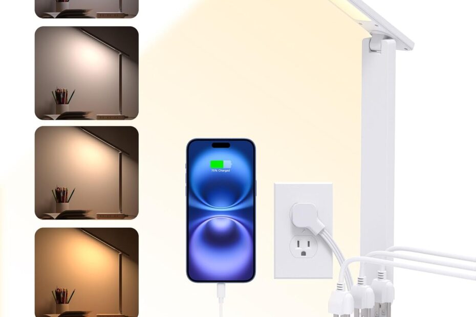 Illuminate & Charge: One Beat Desk Lamp with Power Strip Review