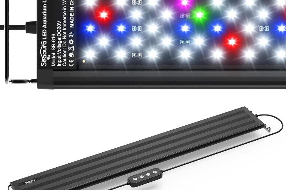Illuminate Your Aquarium: The Ultimate LED Light for Vibrant Plant Growth!