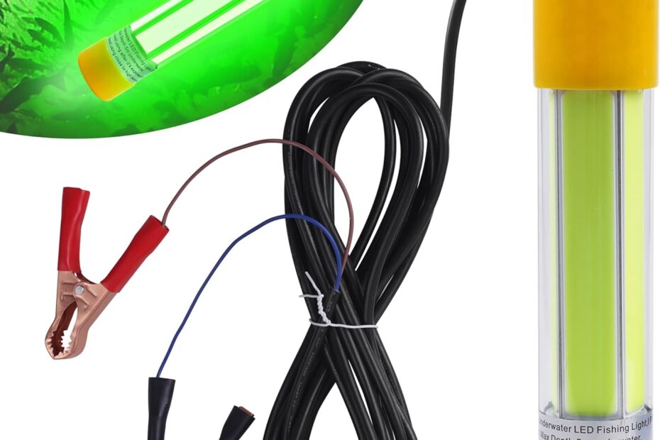 Illuminate Your Catch: The Ultimate 20W Underwater Fishing Light Review