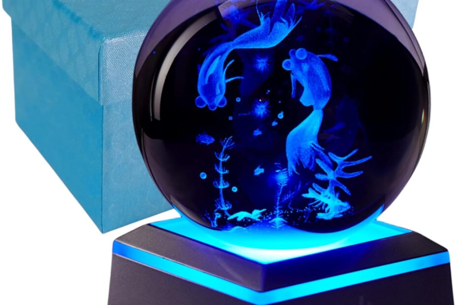 Illuminate Your Dreams: The 3D Crystal Ball Night Light Review