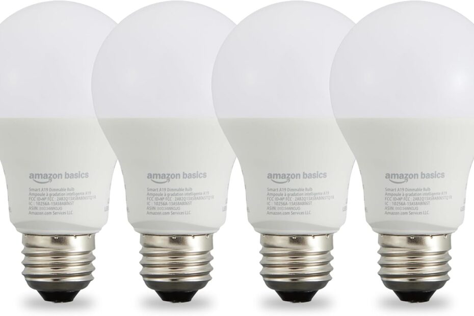 Illuminate Your Home: A Review of Amazon Basics Smart A19 LED Bulbs