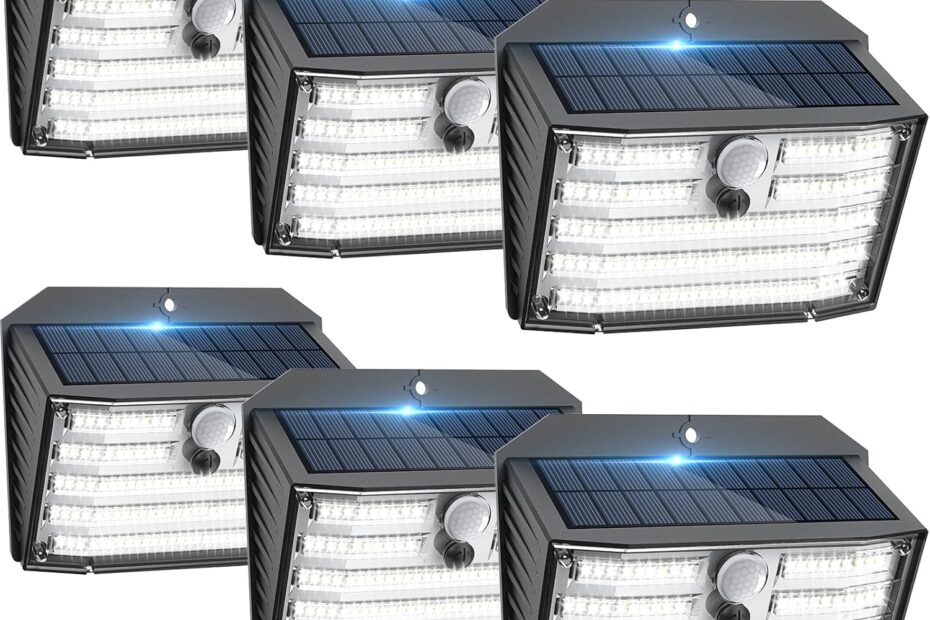 Illuminate Your Outdoors: 6 Pack Ultra Bright Solar Motion Lights Review