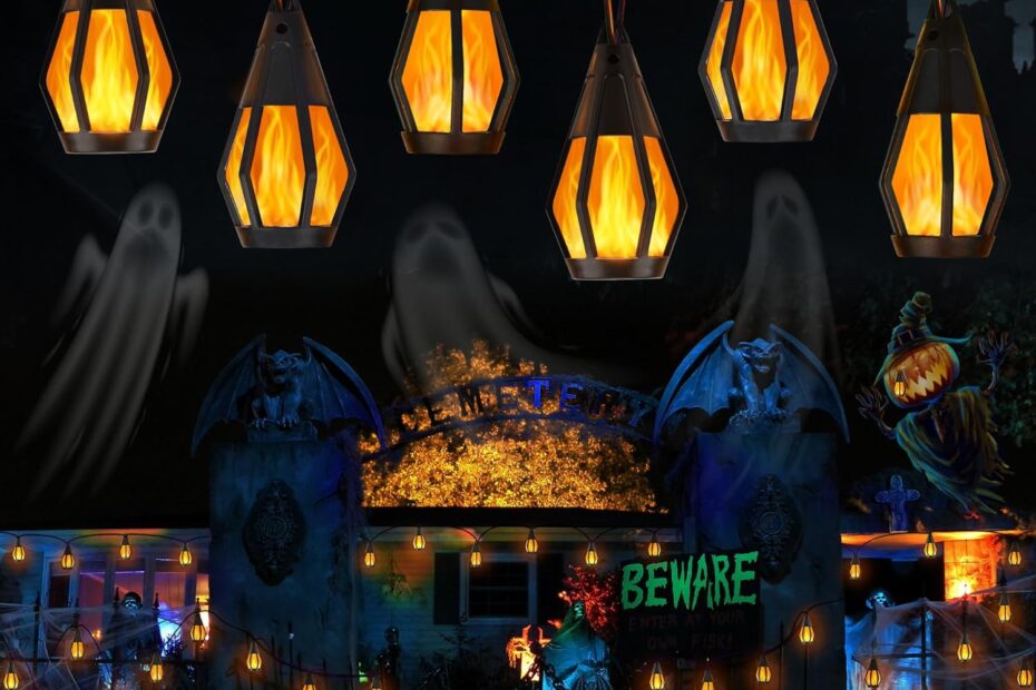 Illuminate Your Outdoors: A Review of 21Ft Solar String Lights with Flickering Flame Bulbs