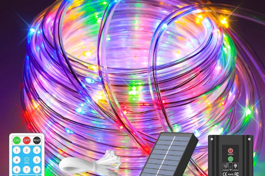 Illuminate Your Outdoors: ICRGB Solar Trampoline Lights Review